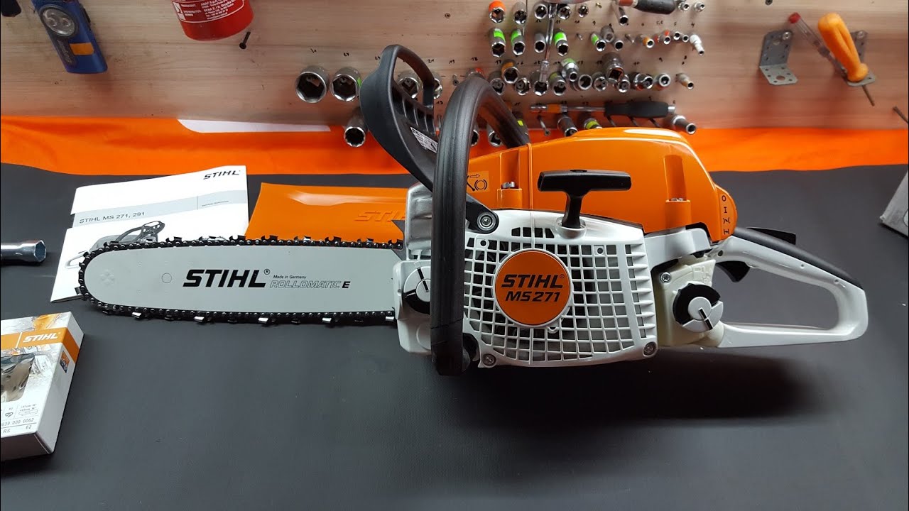 Pilarka STIHL MS 271 / Chainsaw STIHL MS271 / Benzinmotors&auml;ge STIHL MS 271