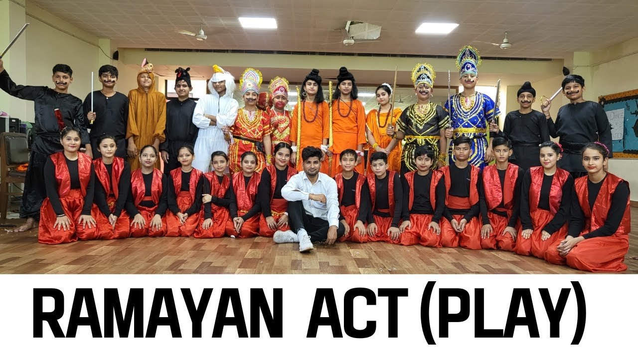RAMAYAN play act. MMIS Mullana (Ambala). dashera celebration, choreographer, Yogesh Nath.