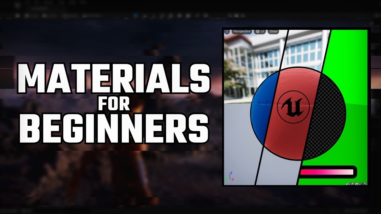 Unreal Engine Materials For Beginners, Everything You need To Know Under 40 MINUTES