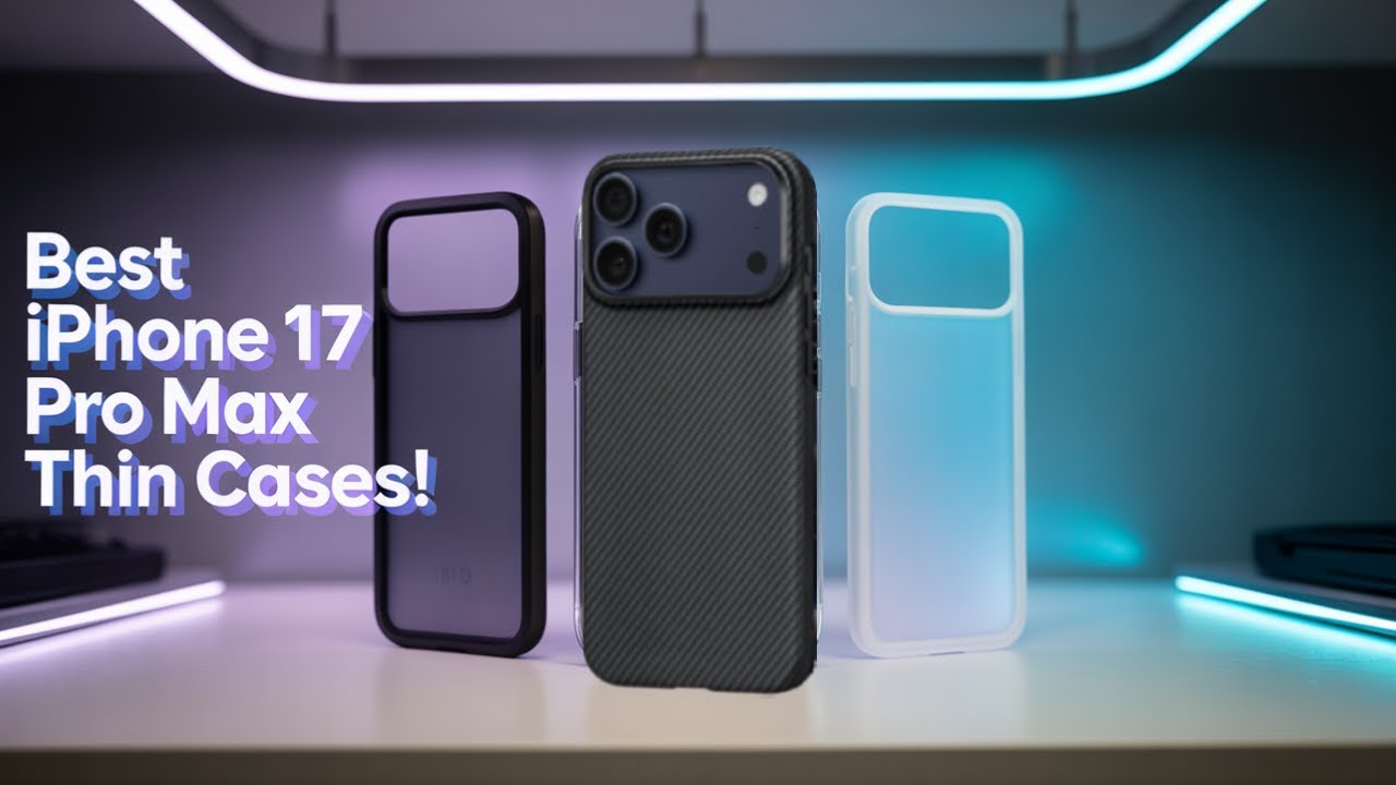 Top 5 Best iPhone 17 Pro Max Thin Cases!🔥