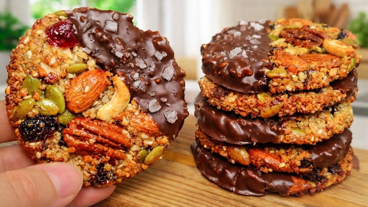 Super Energy Vegane Kekse ohne Zucker und Eier! Ein gesundes Rezept für jeden Tag!