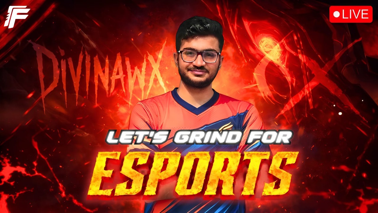 LET'S GRIND FOR ESPORTS 🔴 LIVE | FREE SCRIMS | FREE FIRE MAX | DUVINAWX ESPORTS
