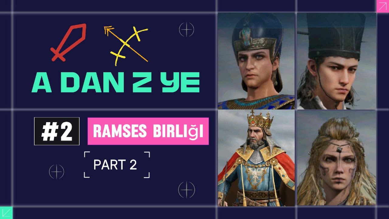 A dan Z ye RAMSES Part 2, 130.000 TL lik çekiliş linki ve İndirim kodu açıklamada.