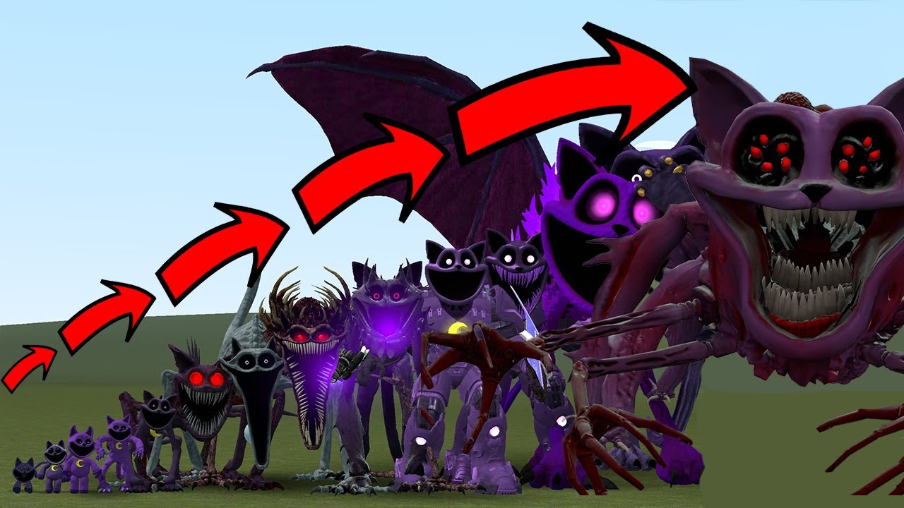 NEW EVOLUTION OF CATNAP PARASITE TITAN In Garry's Mod!