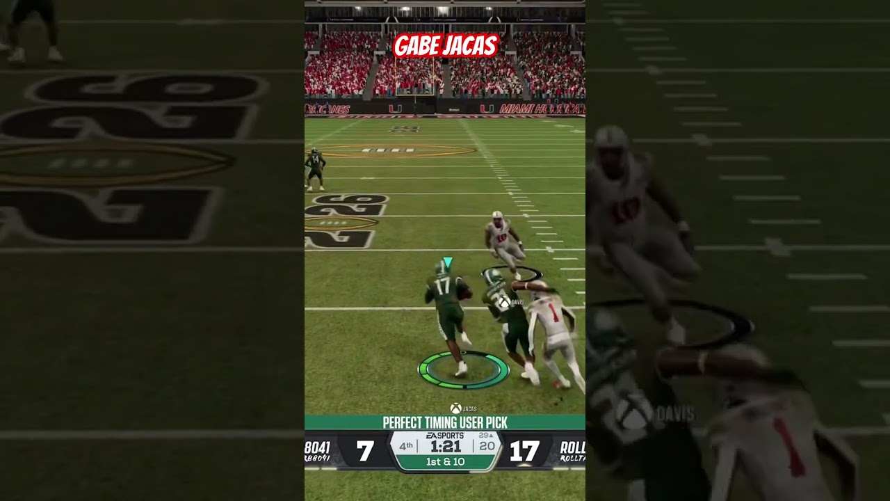 Gabe Jacas the Swiss Army knife #cfb26 #collegefootball #highlights #football