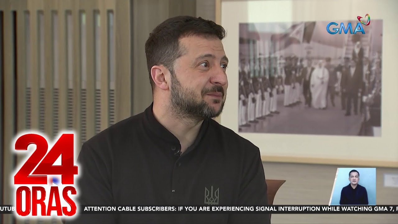 Ukrainian Pres. Zelenskyy sa isyu sa WPS - Kailangan magkaisa para depensahan ang teritoryo| 24 Oras