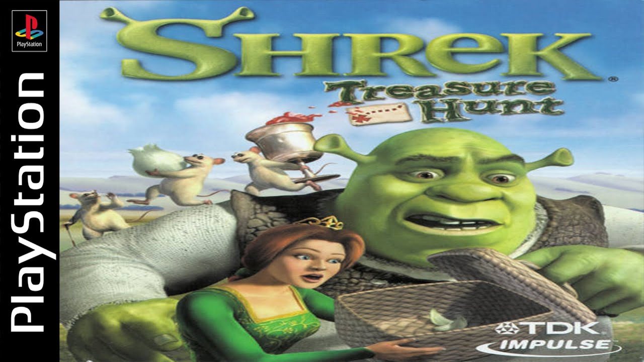 Shrek: Treasure Hunt - Full Game Walkthrough Longplay (PS1)