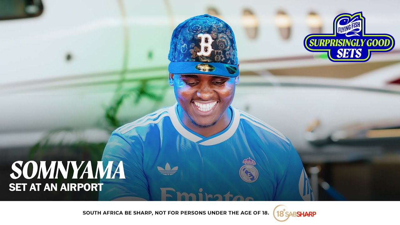 SOMNYAMA | Flying Fish Surprisingly Good Sets (Afrotech Mix 2025) in a Hangar at Lanseria Airport