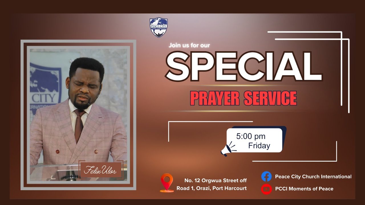 FRIDAY SPECIAL SERVICE || 6TH FEBRUARY 2026