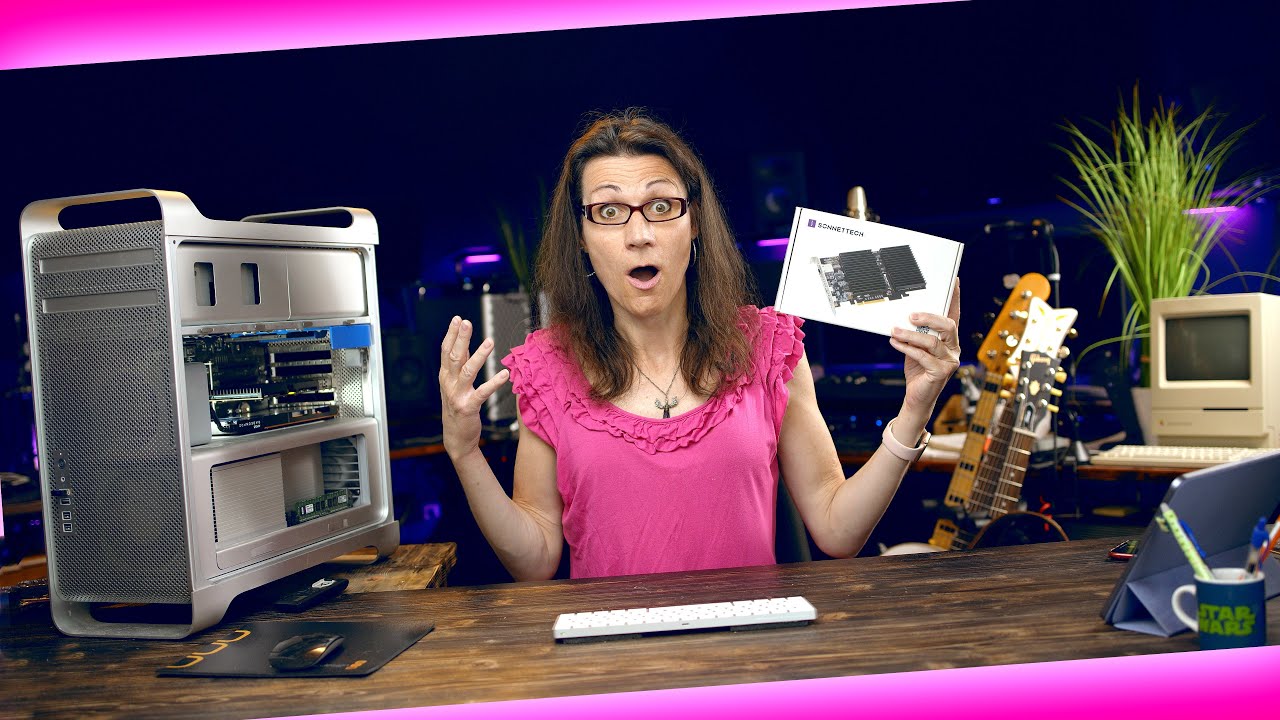 Лучшее обновление 3 в 1 для Cheesegrater Mac Pro с Sonnet McFiver