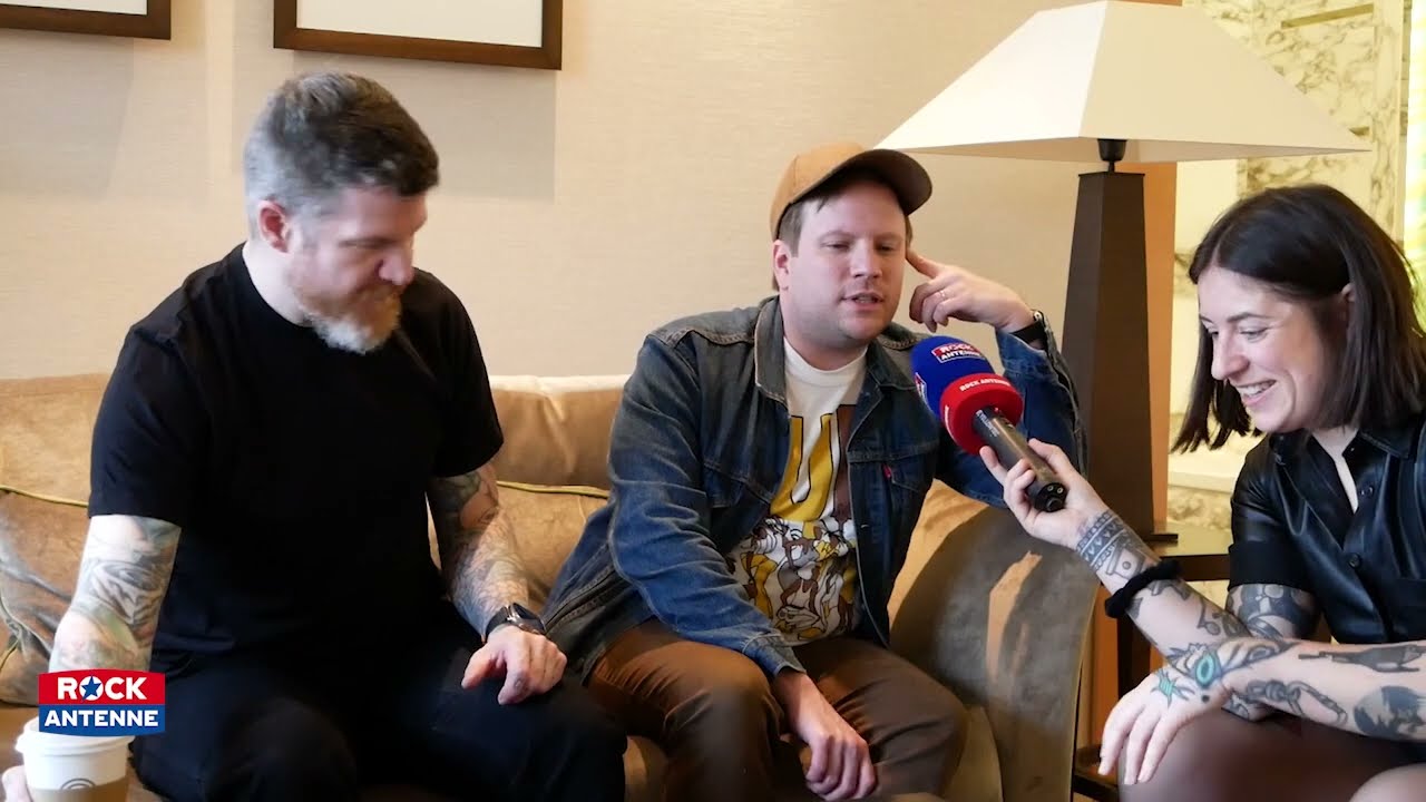 Fall Out Boy 2023: Patrick Stump und Andy Hurley about 