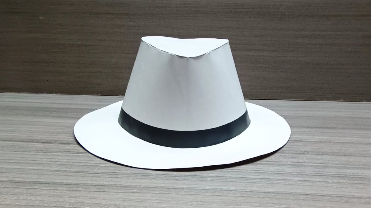 Cómo hacer sombrero de cartulina fácil y básico