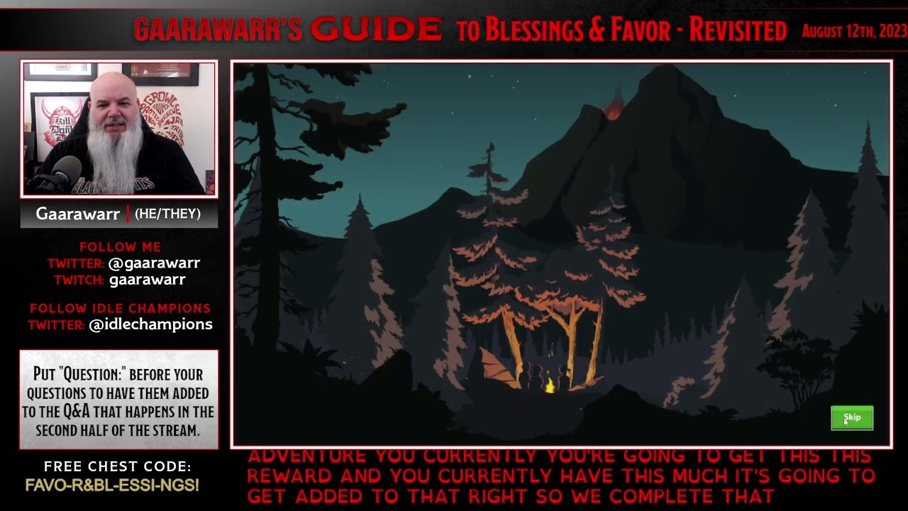 Gaarawarr’s Guide to Blessings and Divine Favor Revisited