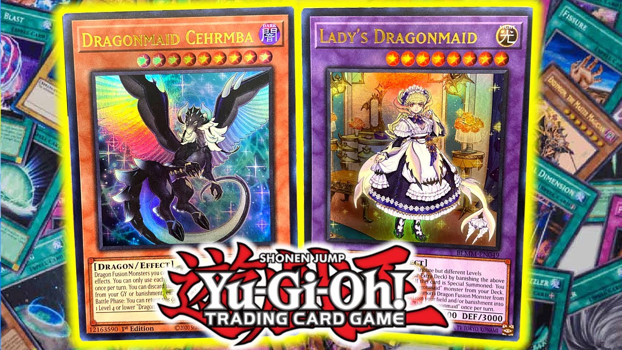 NEW! Yu-Gi-Oh! Dragonmaid Deck Profile Featuring Battles of Legend: Monster Mayhem Cards!