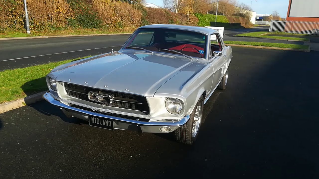 1967 Ford Mustang Silver Frost MIDLAND MUSTANGS