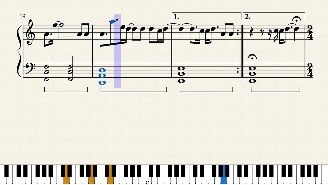 Skyfall - Adele - Easy Piano