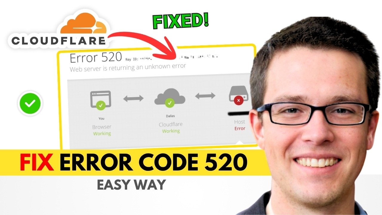 Cloudflare 520 Error Web Server Problem? Fix it in Minutes