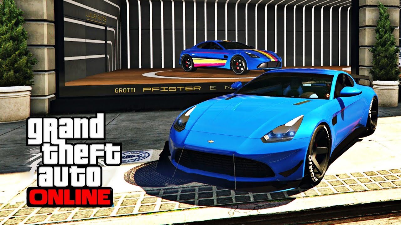 GTA Online Money Fronts DLC - Dewbauchee Rapid GT X (Aston Martin Vantage)