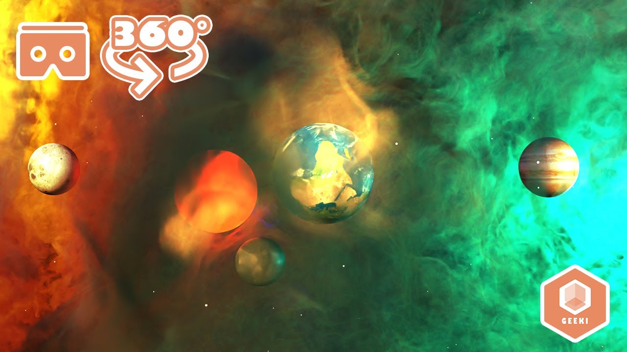 VR 360 - Explore Solar System of Galaxy
