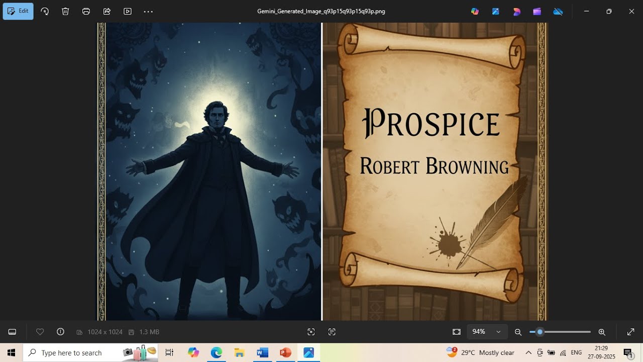 PROSPICE | BY ROBERT BROWNING