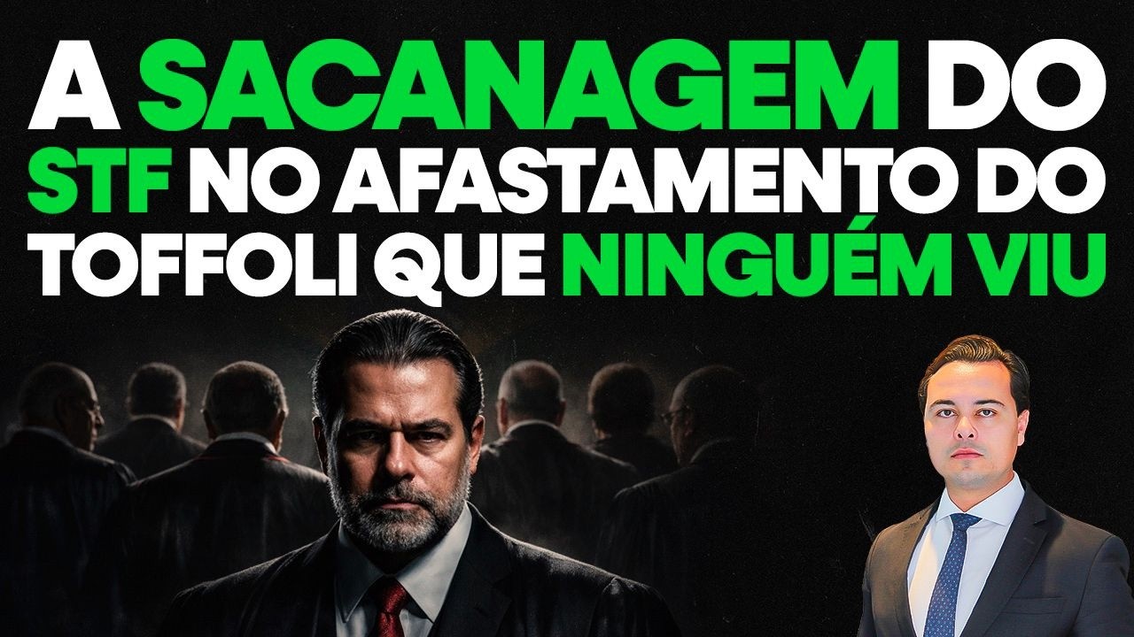 🚨 Toda a sacanagem do STF por trás da saída do Toffoli do Caso Master!