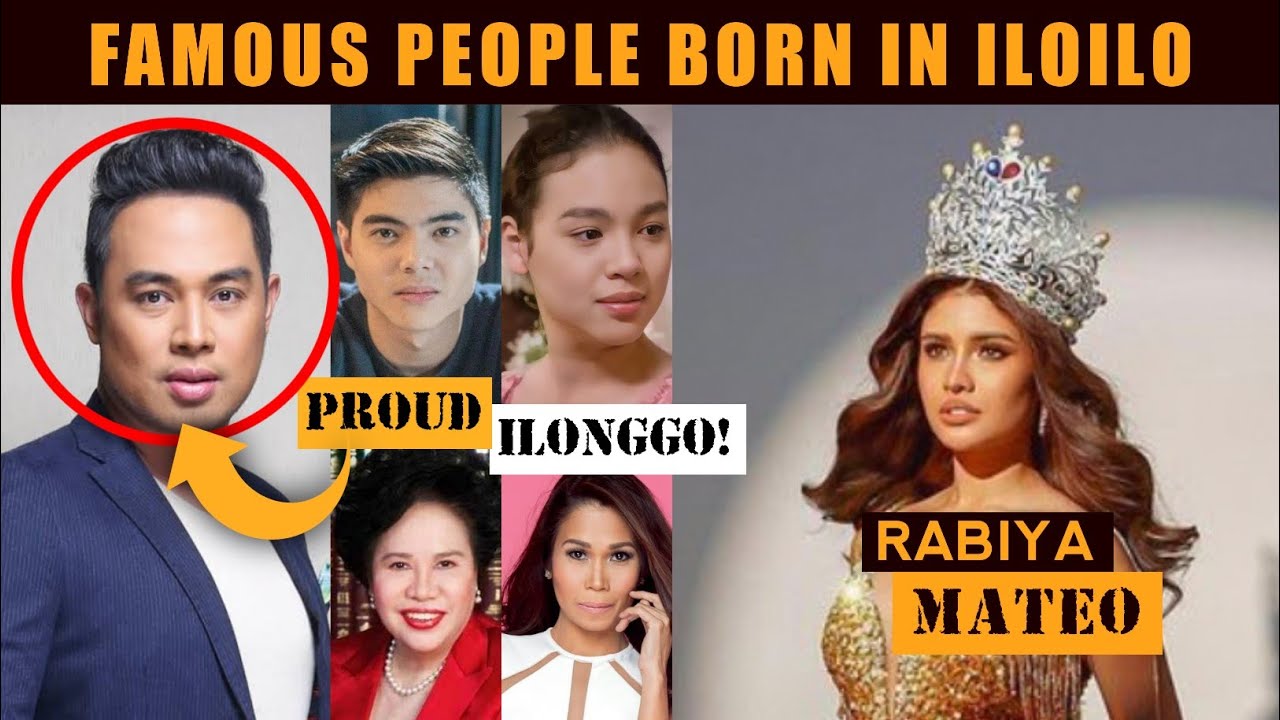 20 Famous people born in ILOILO!