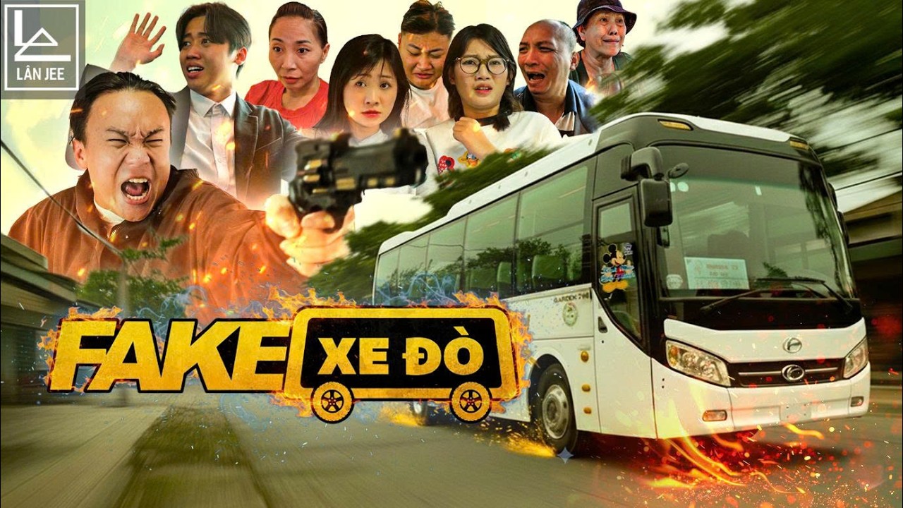 PHIM TẾT FAKE XE ĐÒ: CHUYẾN XE SỢ TẾT || LÂN JEE OFFICIAL