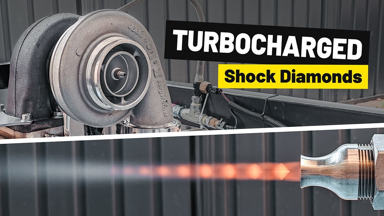 I Built The First TURBOCHARGER POWERED SUPERSONIC ENGINE!