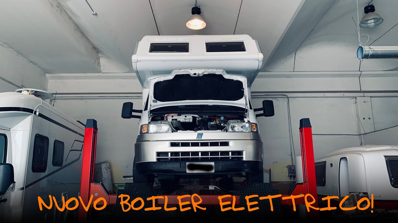 MAI PIU' ACQUA FREDDA! - BOILER (NAUTICO) ELETTRICO IN CAMPER