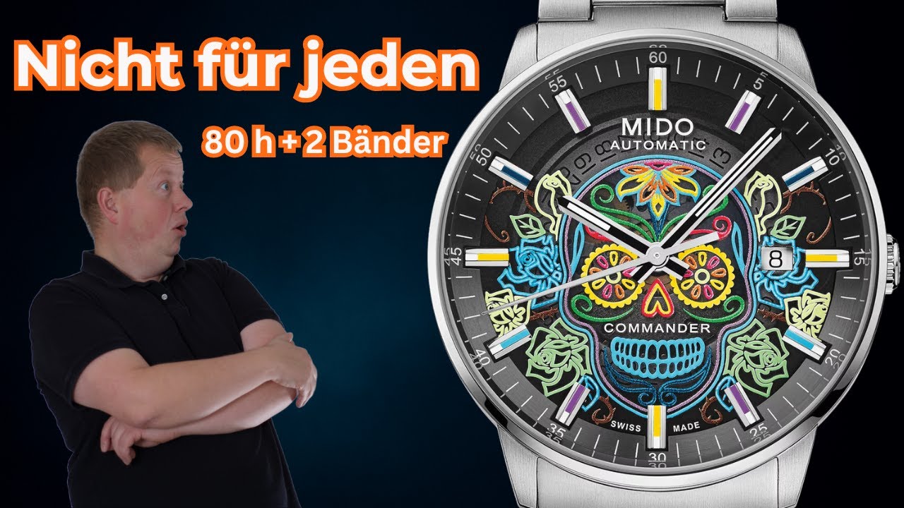 Mido Commander Gradient Catrines M021.407.11.411.04 in 40mm Daten & Preis: 7 Infos