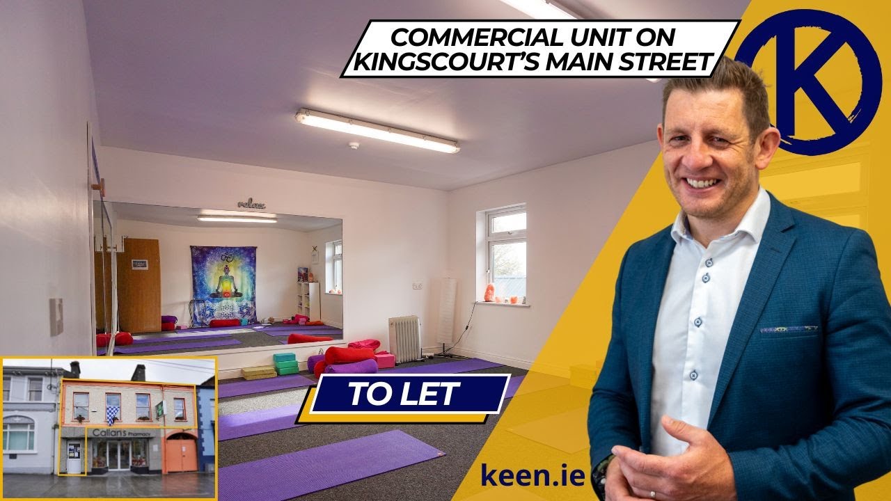 Commercial Space To Let | Main Street Kingscourt | Suitable for therapy, beauty or office