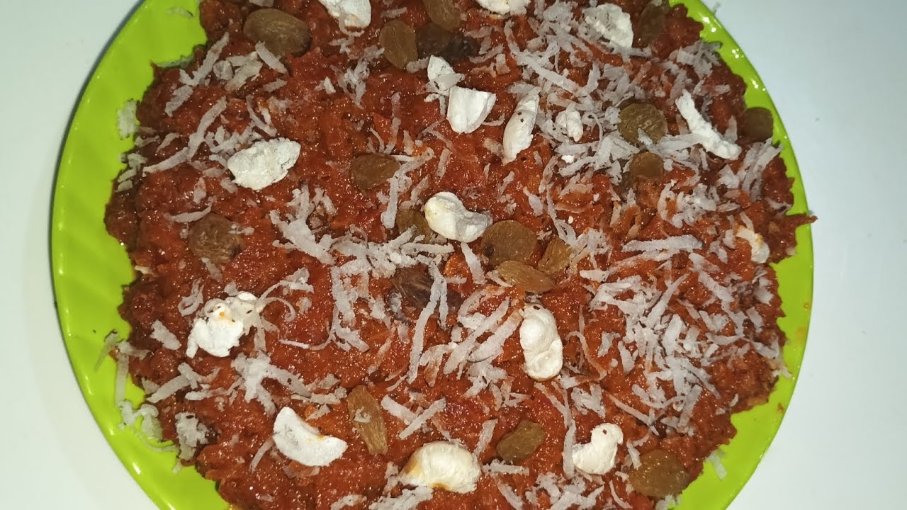 Gajar ka halva jhatpat Mere tarike se banaaiye Bina mava ka bahut testi