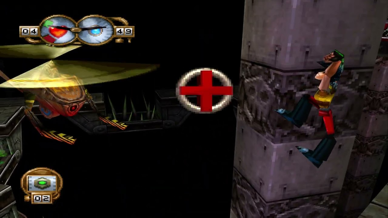 Wild 9 (PS1) Gulag Gameplay | 4K Widescreen