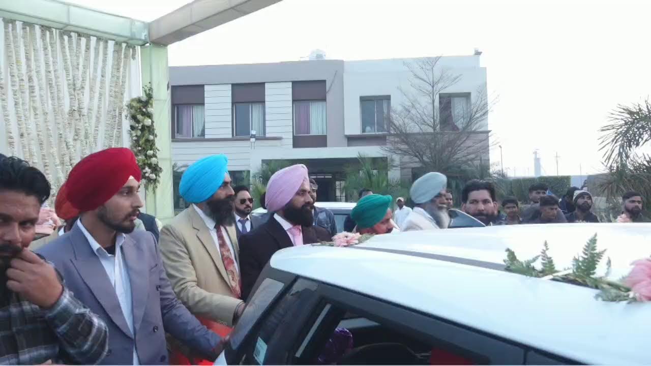 Live on Wedding Ceremony Sukhveer Singh weds Mandeep Kaur....