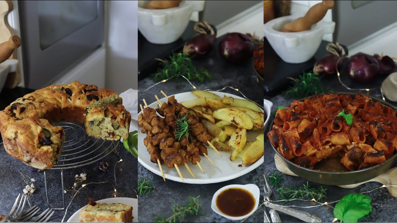 Menù di pasqua VEGAN facile e completo| POLPETTE e SPIEDINI di soia