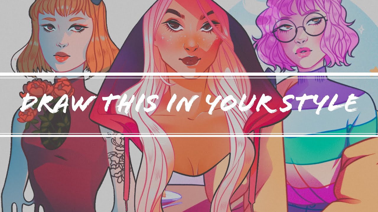 Draw This In Your Style | Procreate Timelapse Trio