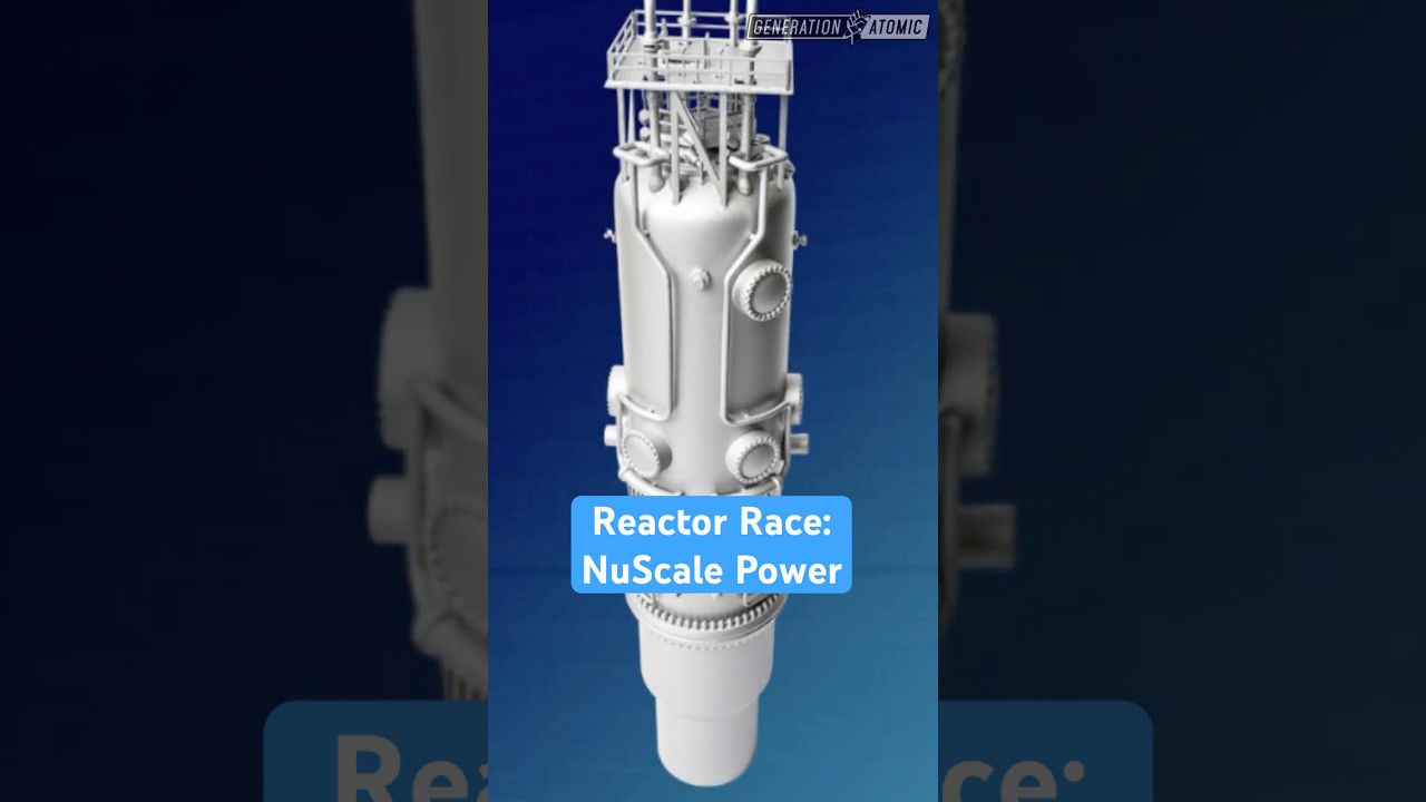 The Nuclear Reactor Race: NuScale Power #nuclear #smr #nuclearreactor #nuclearenergy #nuscale