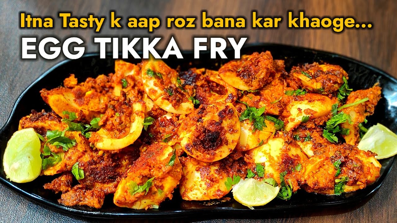 Tandoori Anda tikka |  Masala Egg Tikka Fry Recipe | अंडा टीक्का मसाला की बेस्ट रेसिपी