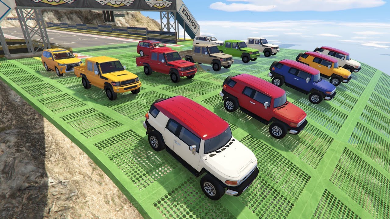 محاكي تحدي نزلة قراند 5 مع معرض شاص اف جي لكزس وش لون الموتر المفضل؟ | محاكي الحوادث | GTA | العاب
