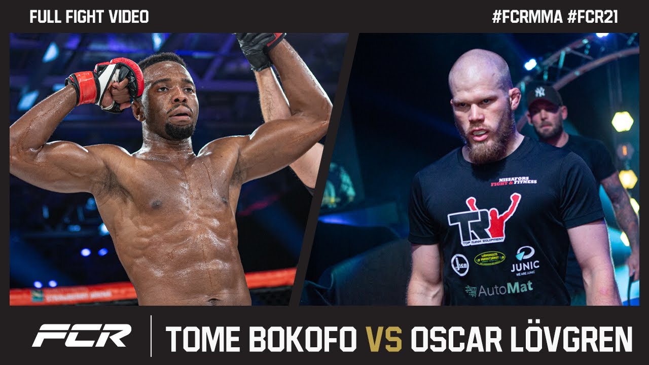 Tome Bokofo vs Oscar Lövgren | FULL FIGHT | FCR 21
