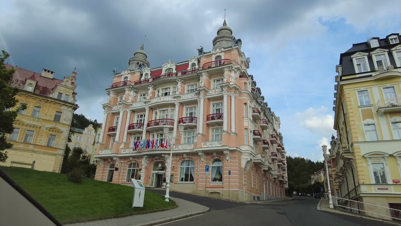 Marienbad // Марианская Лазне // Чешский курорт // Красивые, старинные дома