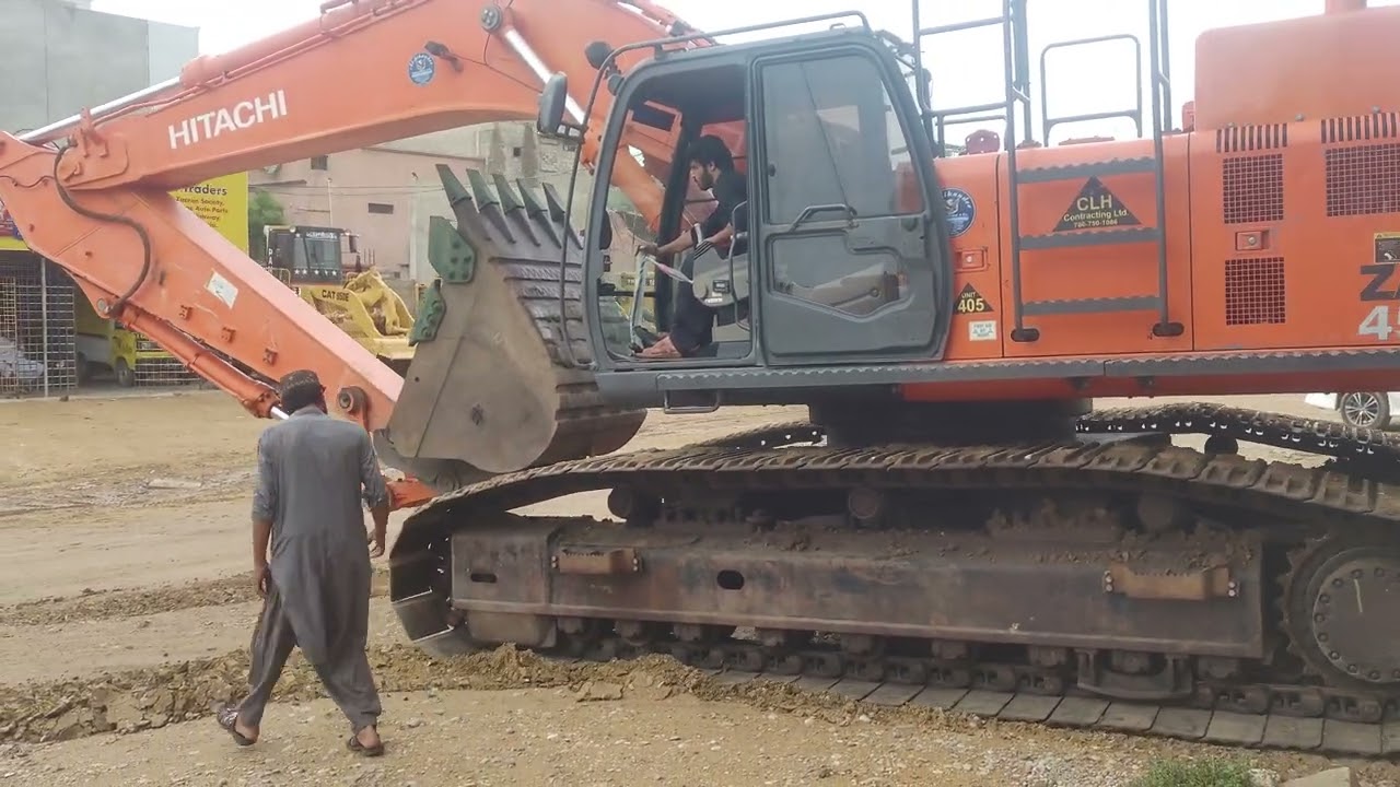 Hitachi Zaxis 450Lc Excavator Sold