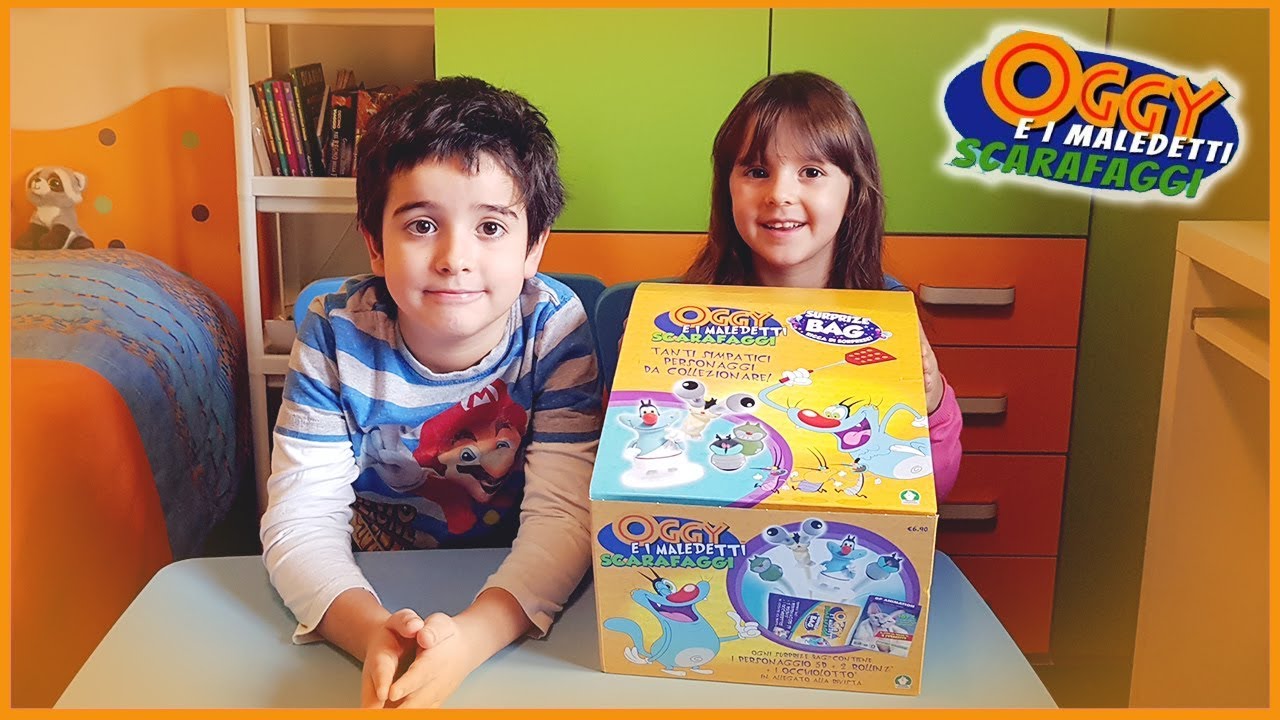 Oggy e gli scarafaggi: tante sorprese da scartare!