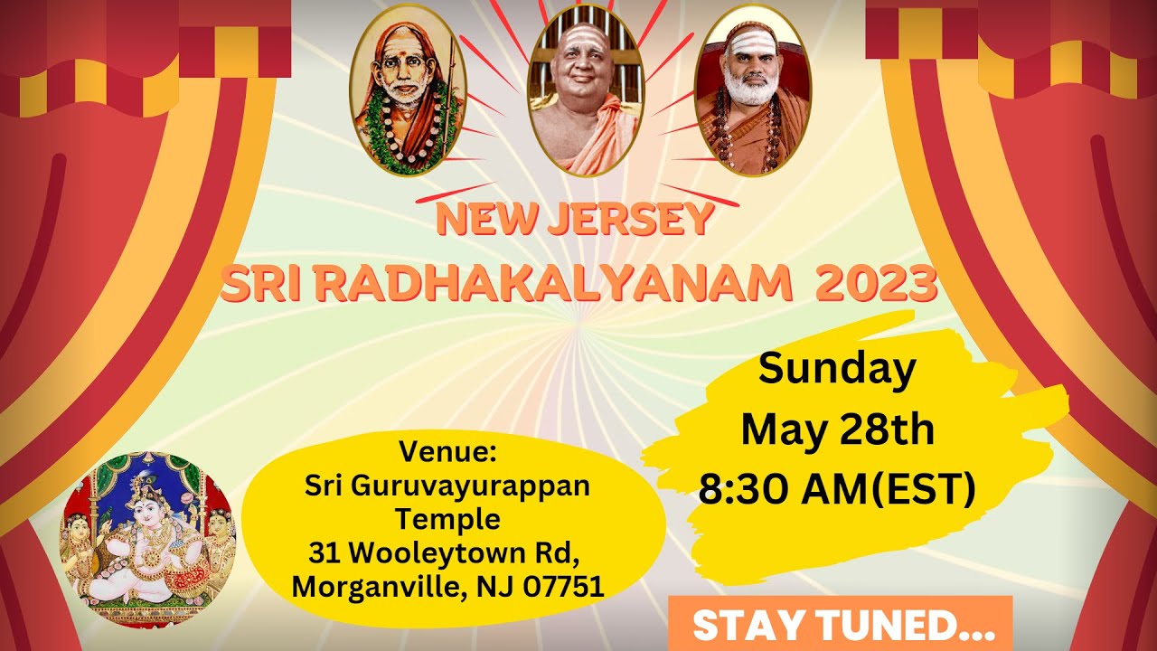 New Jersey Sri Radhakalyana Mahotsavam - 2023 - Day 2 #NJRK2023  @NJRK