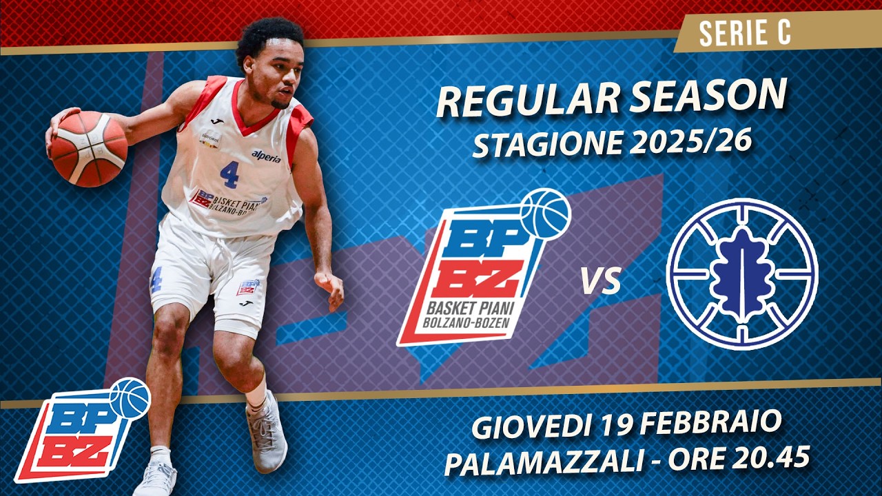 Campionato Serie C  I  7a giornata ritorno  I  Basket Piani Bolzano vs JBR Rovereto