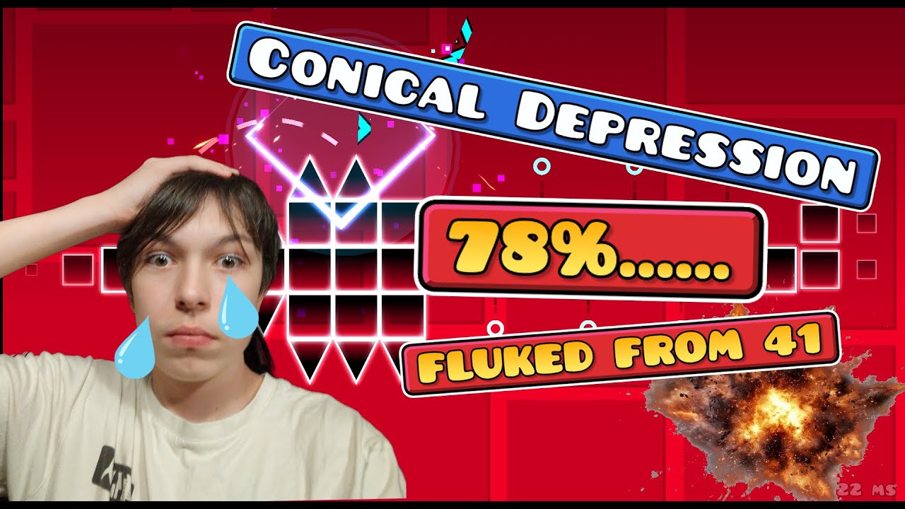 Conical Depression 78%, Fluke from 41% !!!!