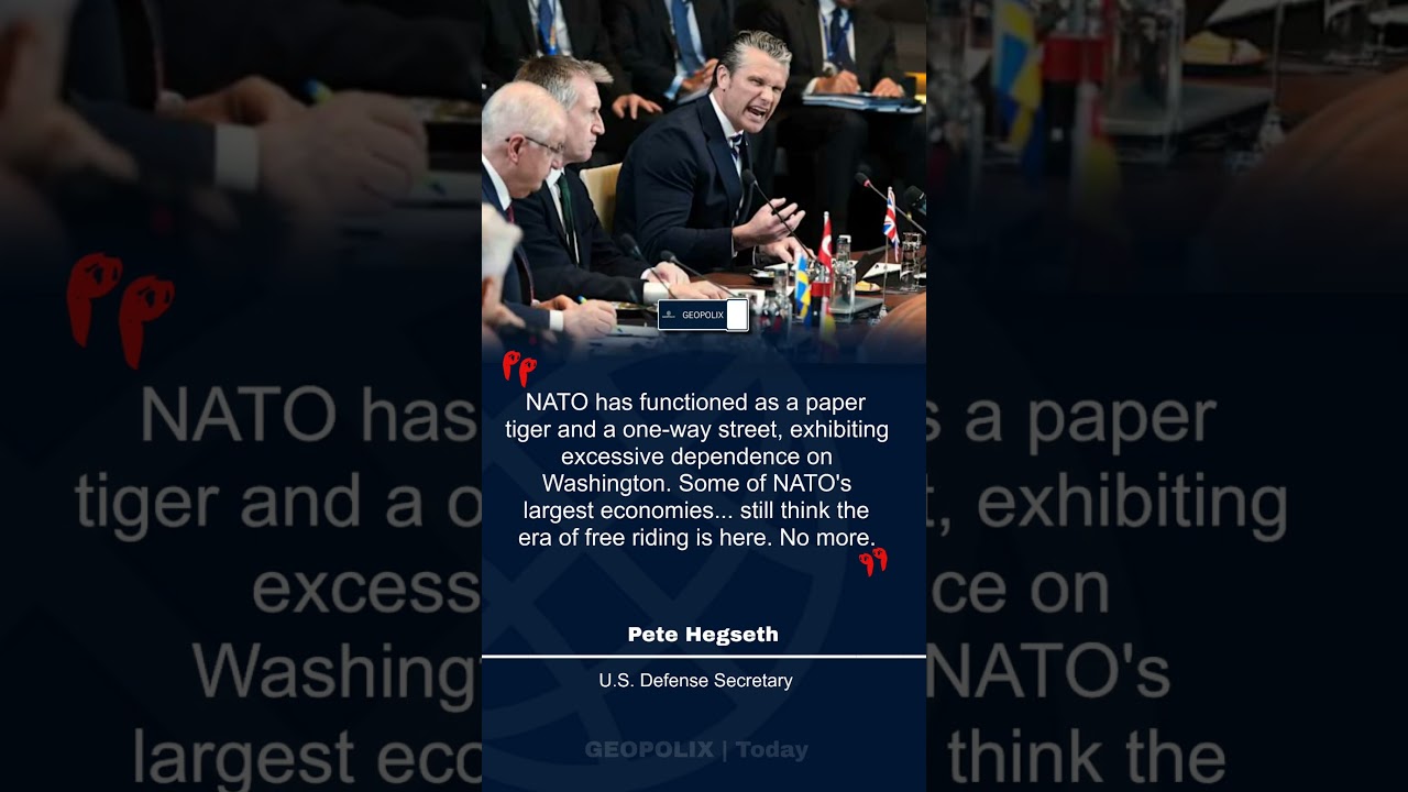 US Blasts NATO as 'Paper Tiger' as Rift Deepens Over Denied Airbase Access Against Iran