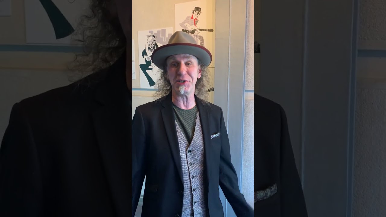 Brian Kramer Talks Blues Art Exhibition; Promo for Veszprem Blues Festival 2023