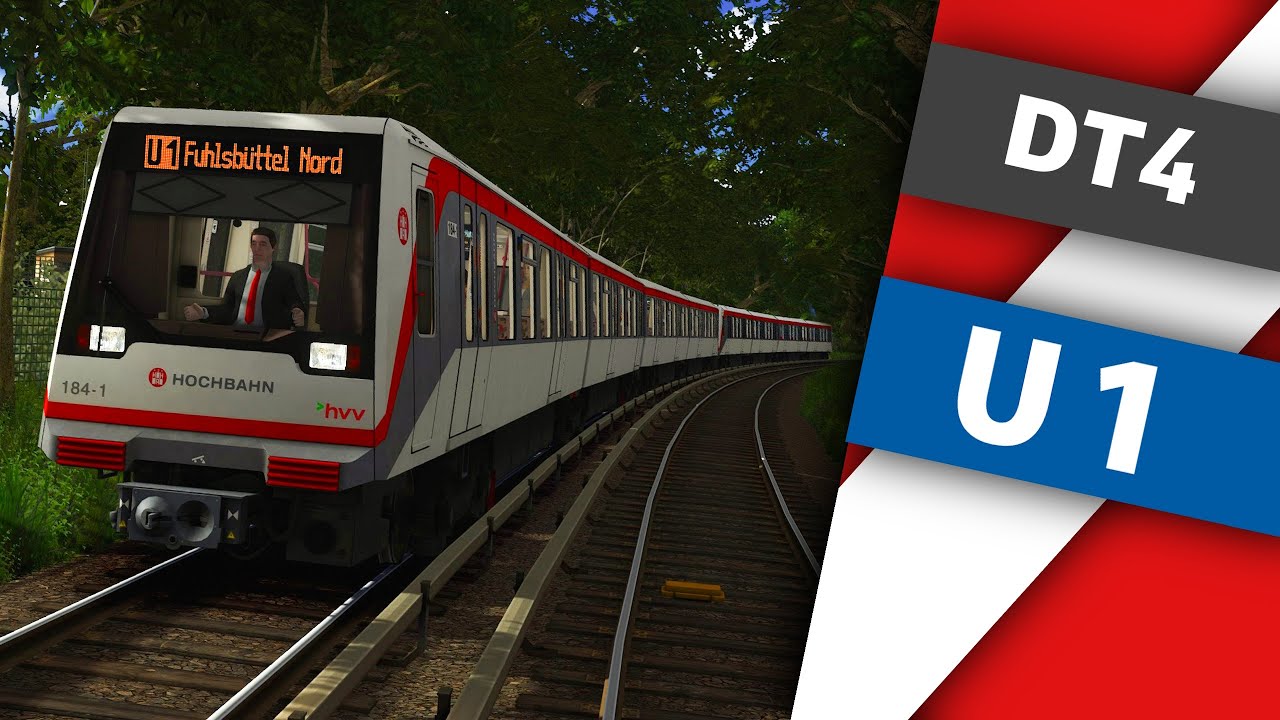 Im DT4 über die U1 | DT4 Preview 1 | Train Simulator Classic | JM Simulation