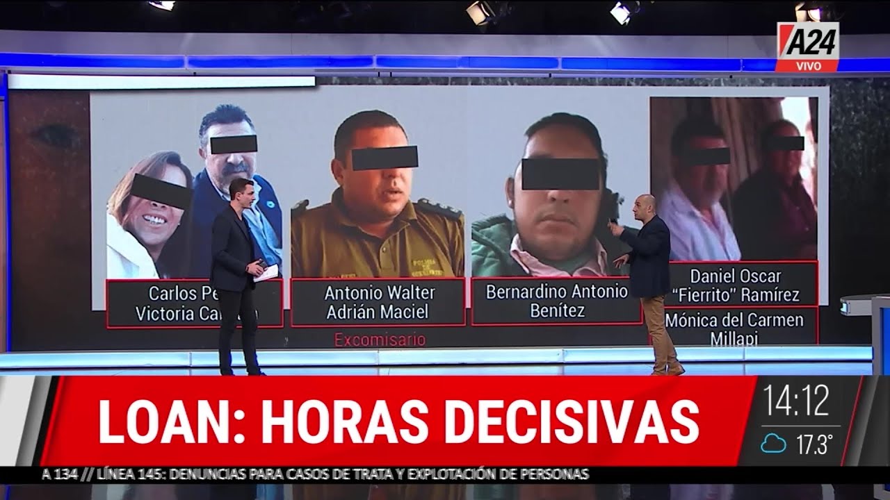 🚨 Búsqueda de Loan: ¿Quiénes son los seis detenidos?